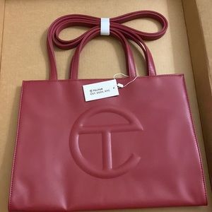 Telfar Oxblood Medium Bag